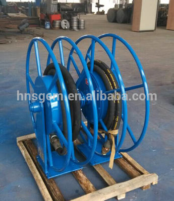 Double Reels Auto Retractable Air Hose Reel,Water